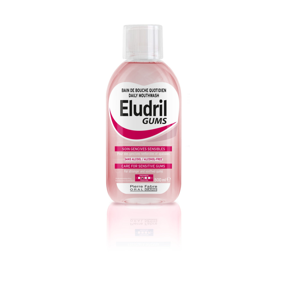 Eludril Gums ежедневна вода за уста за чувствителни венци 500мл. -