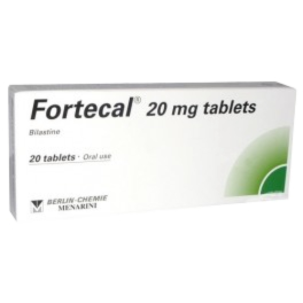 Fortecal 20 mg 20 tablets / Фортекал 20 мг 20 таблетки - Лекарства с рецепта