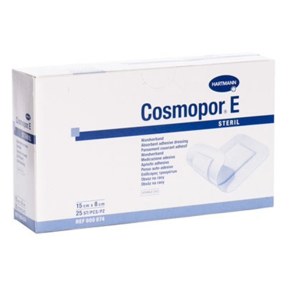 Hartmann Cosmopor E стерилна самофиксираща превръзка 15см./8см. х 25 броя -