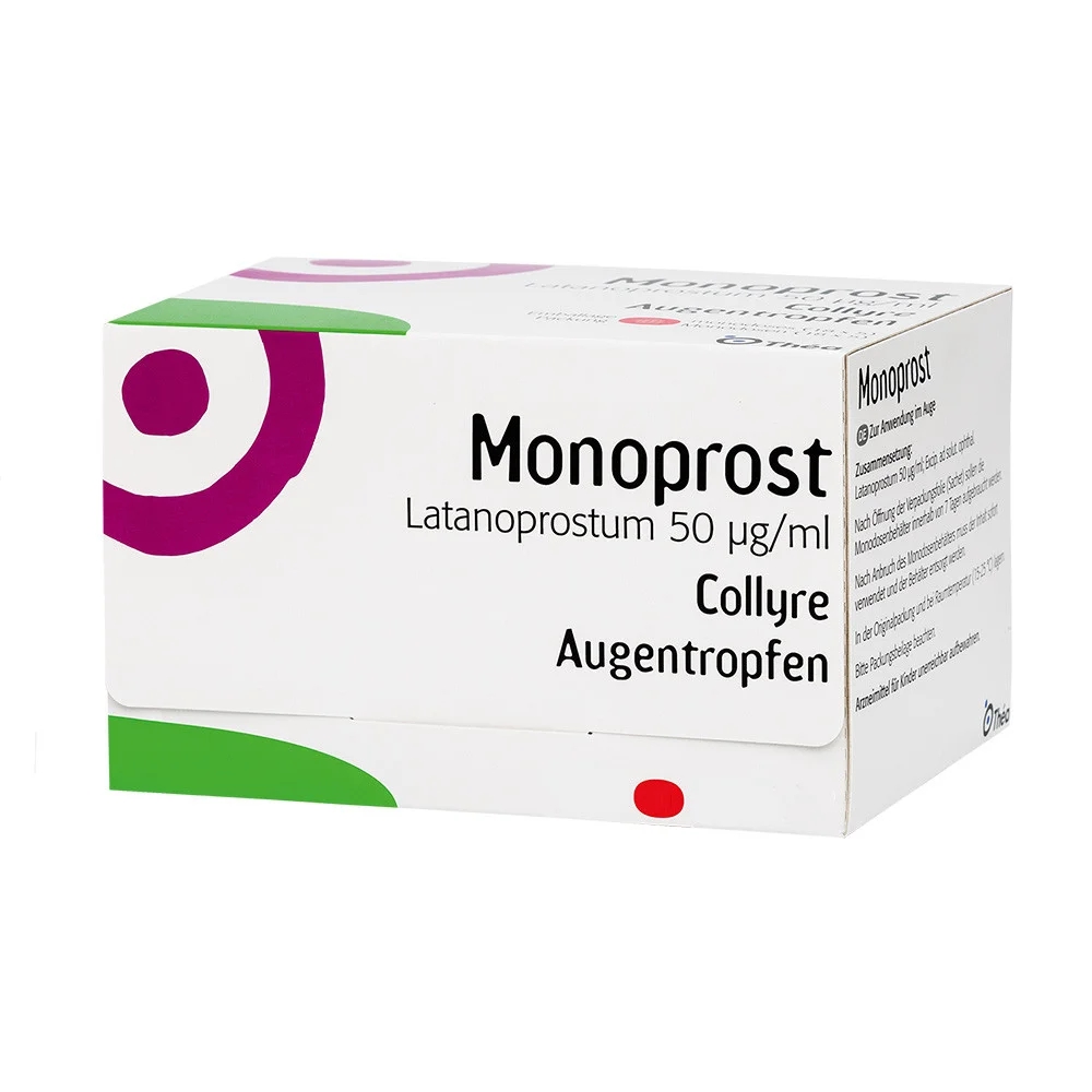 Monoprost 50 micrograms/ml eye drops solution 30 br. / Монопрост 50 микрограма/ml капки за очи 30 бр. - Лекарства с рецепта