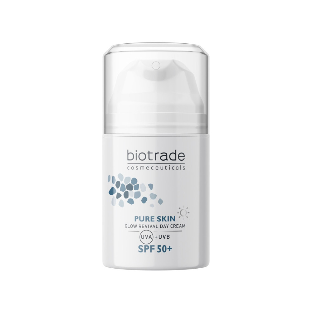 Biotrade Pure Skin SPF50+ озаряващ дневен крем за лице 50мл -