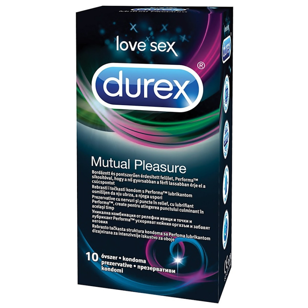 Durex Mutual Pleasure Презервативи 10бр. - Презервативи