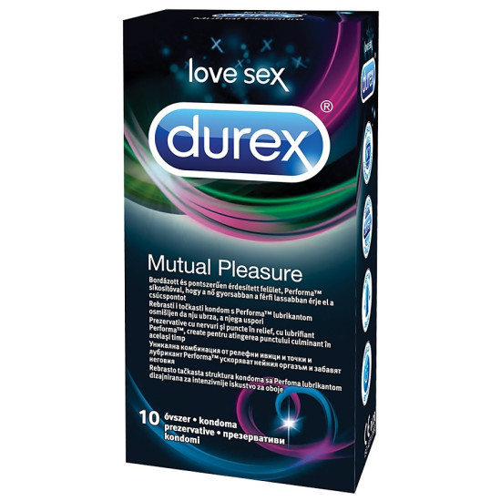 ПРЕЗЕРВАТИВИ DUREX MUTUAL PLEASURE х 10 бр