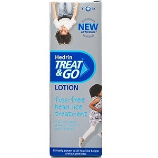 ᐉ ХЕДРИН TREAT & GO лосион против въшки 50 мл