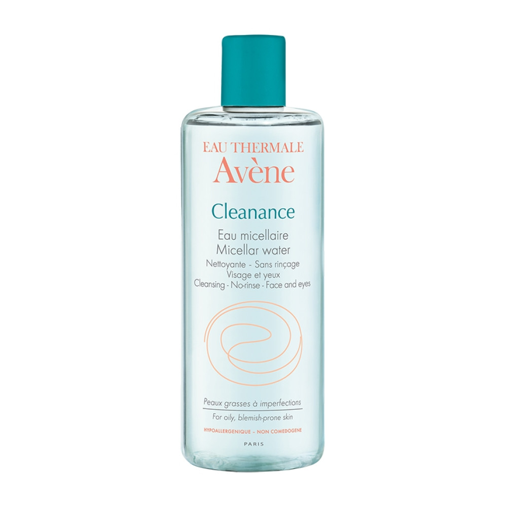 Avene Cleanance Почистваща мицеларна вода за лице 400 мл - Почистване, дегримиране