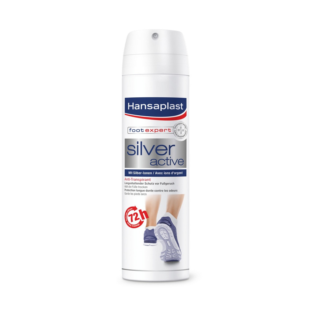 Hansaplast spray silver ions 150 ml / Ханзапласт спрей сребърни йони 150 мл - Грижа за краката