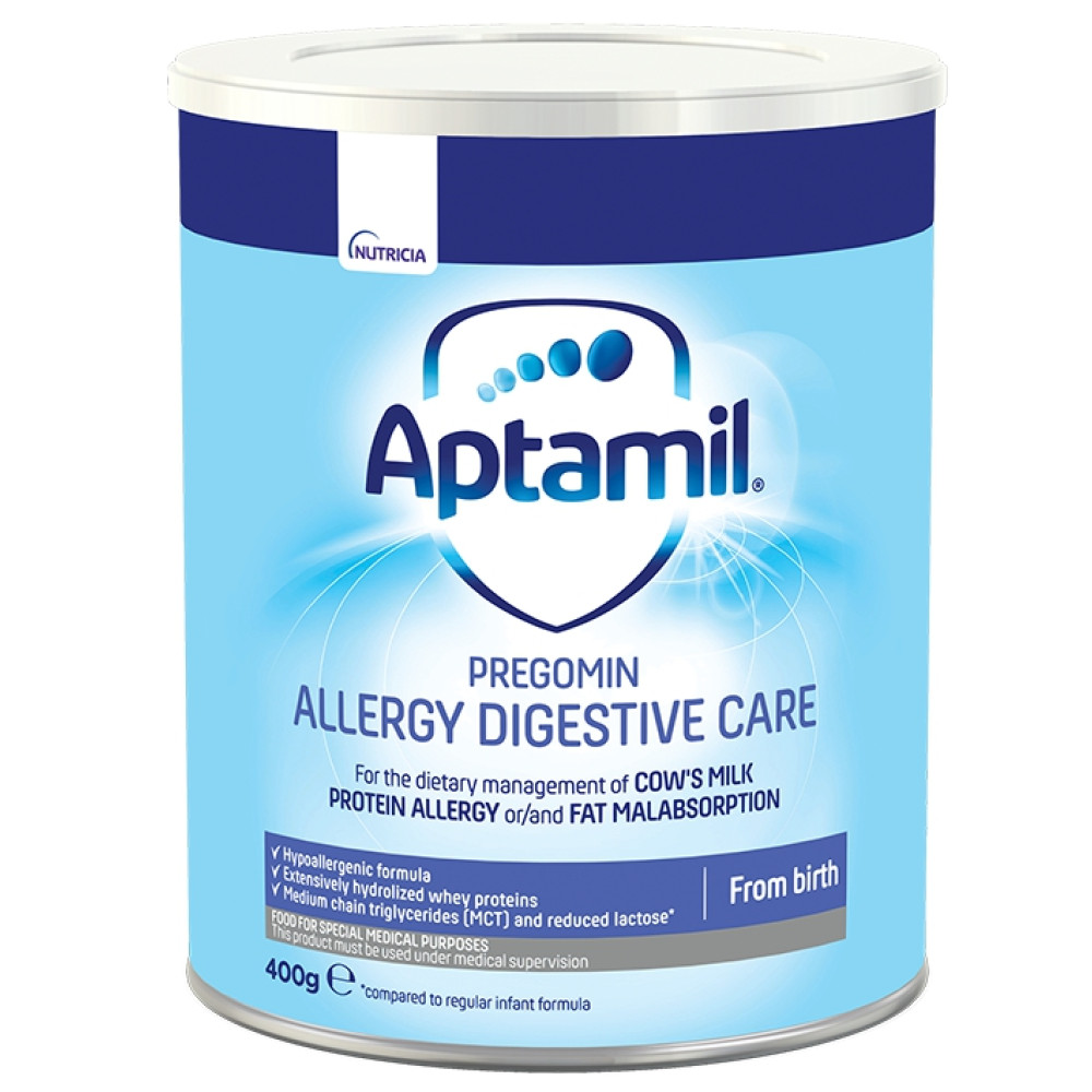 Aptamil АДЦ, мляко за бебета от 0+ м. с алергии и други заболявания, 400г -