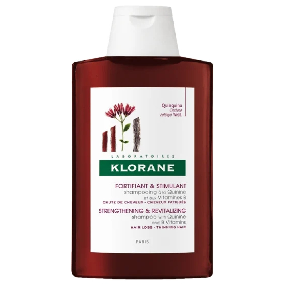 Klorane Шампоан с хинин и органичен еделвайс Против косопад и оредяваща коса 400 мл - Шампоани
