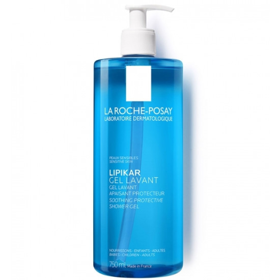 LA ROCHE-POSAY LIPIKAR LAVANT успокояващ защитен душ гел за лице и тяло за суха и атопична кожа 750 мл