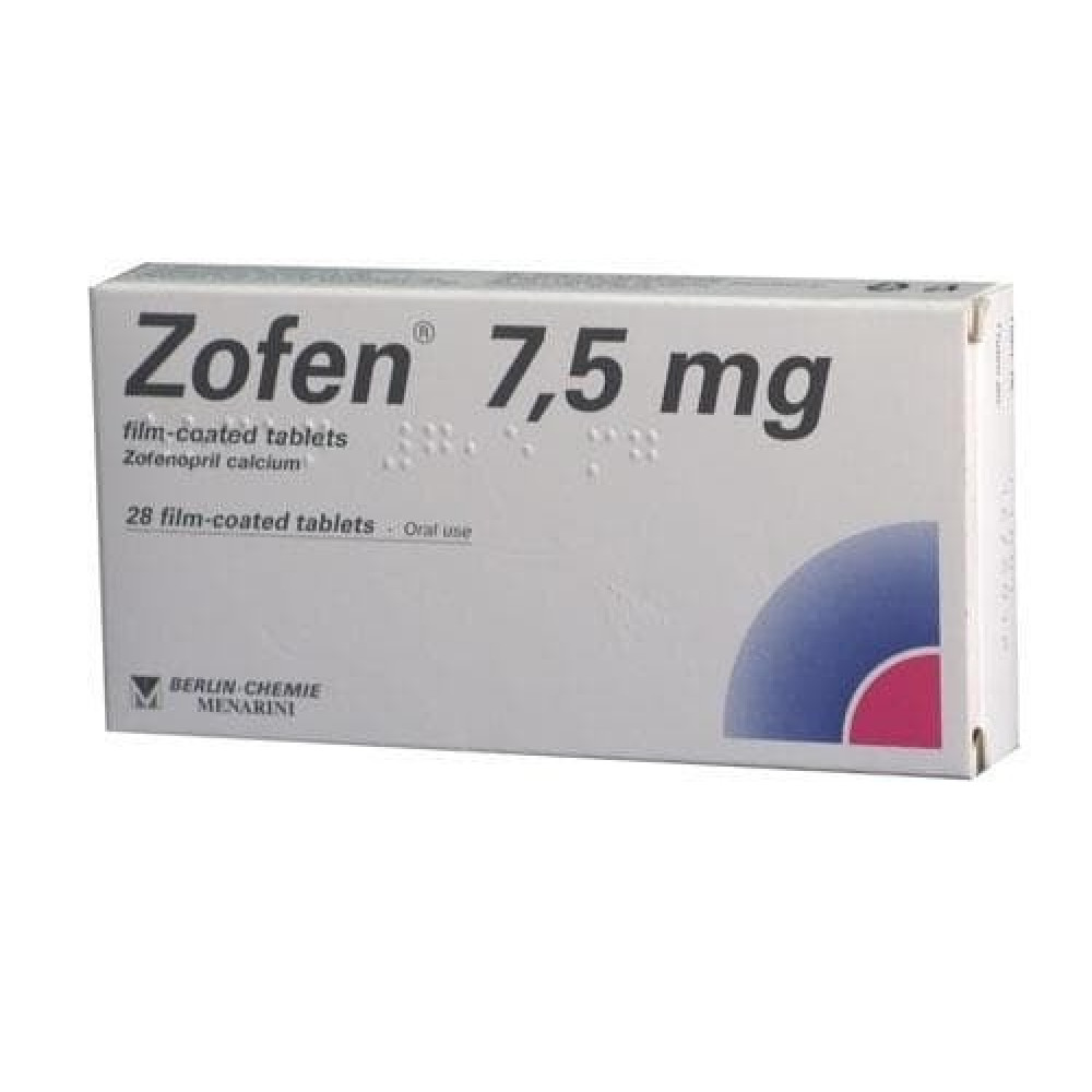 Zofen 7,5 mg. 60 film.tabl. / Зофен 7,5 мг. 60 филм табл. - Лекарства с рецепта