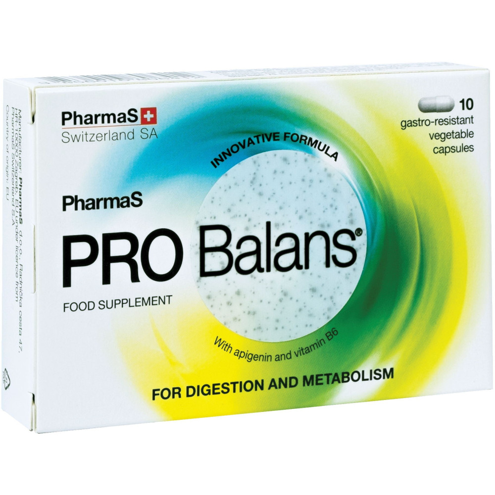Пробаланс Пробиотик за балансирана чревна микрофлора х10 капсули - Пробиотици
