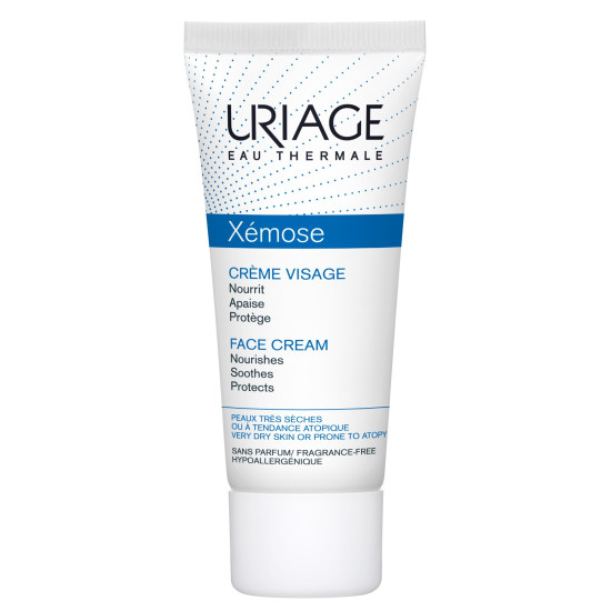 URIAGE XEMOSE FACE CREAM успокояващ и подхранващ крем за лице за суха и атопична кожа 40 мл