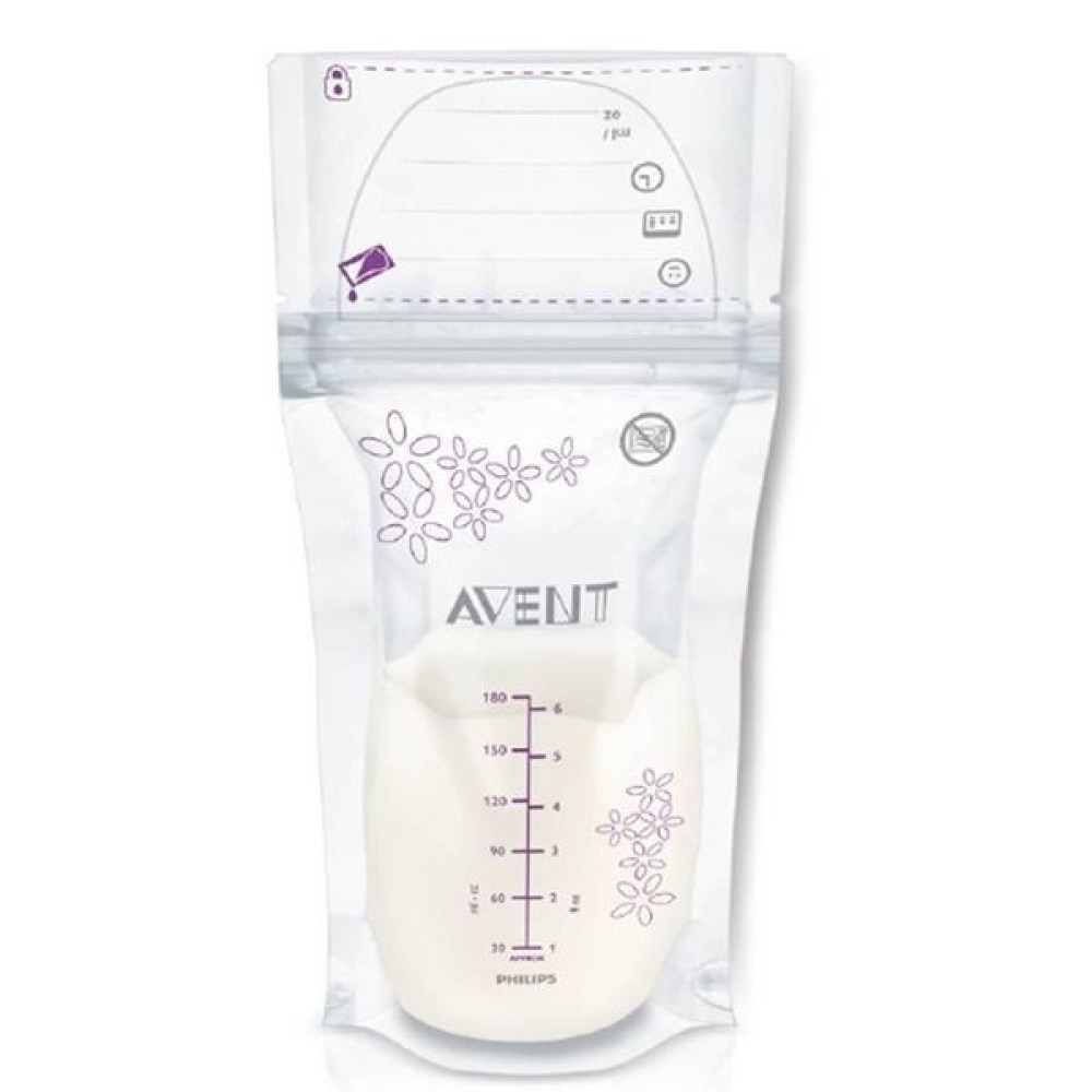 Avent Торбички за съхранение на кърма х 25 -