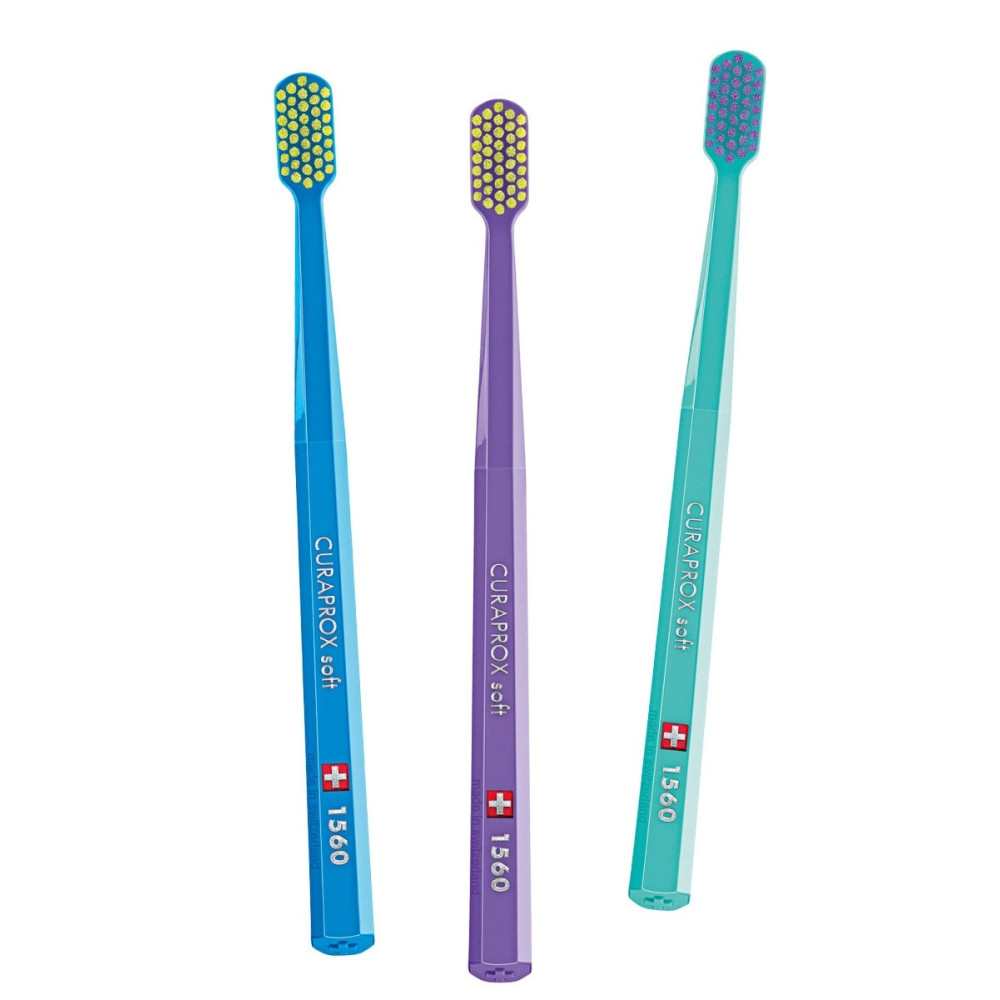 Toothbrush Curaprox 1560 soft / Четка за зъби Курапрокс 1560 софт - Четка за Зъби