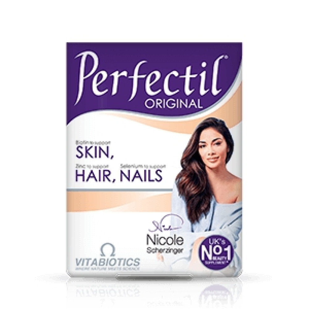 Perfectil (Перфектил) Ориджинал за кожа, коса, нокти, 30 таблетки, Vitabiotics -