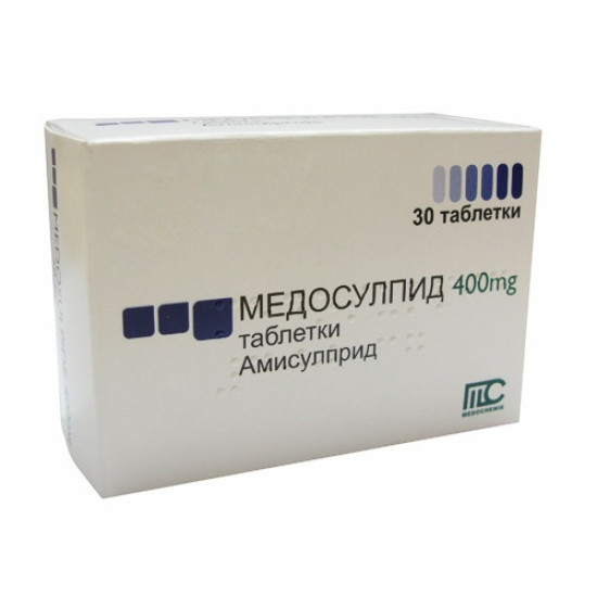 МЕДОСУЛПИД табл 400 мг х 30 бр