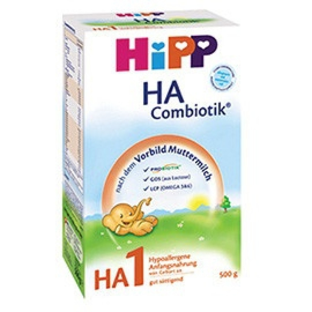 HiPP HA 1 Combiotic Хипоалергенно адаптирано мляко от момента на раждането 350гр -