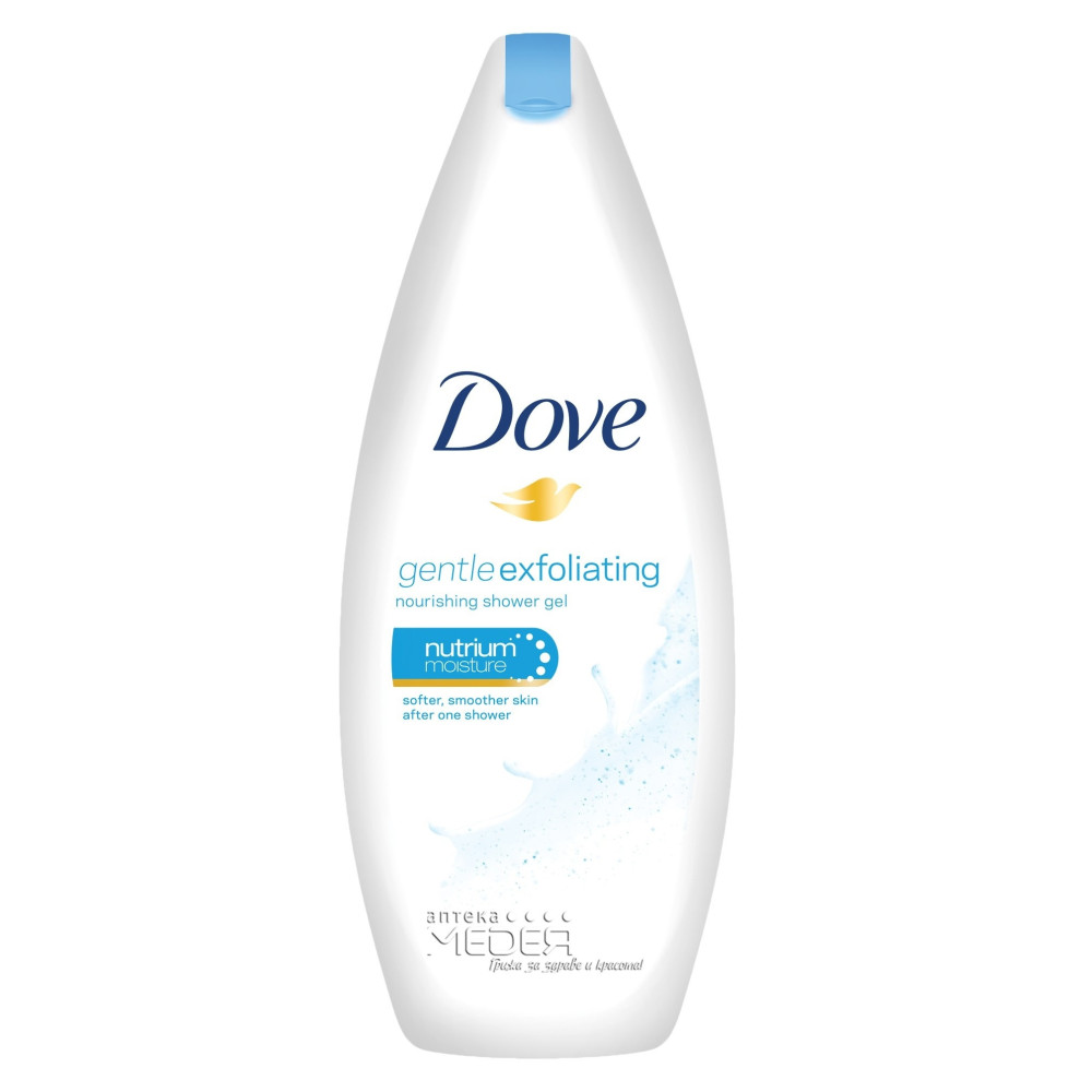 Dove Exfoliating Ексфолиращ душ гел за тяло 250 мл -