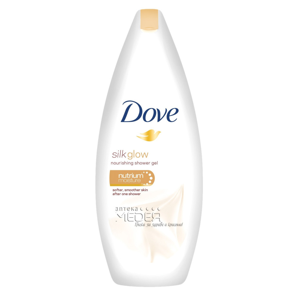 Dove Nourishing Silk Душ гел за тяло 250 мл -
