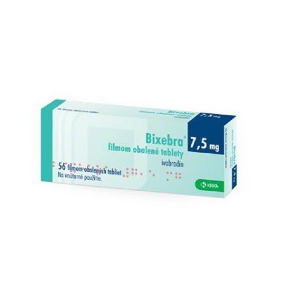 Биксебра 7,5 мг x56 таблетки - Лекарства с рецепта