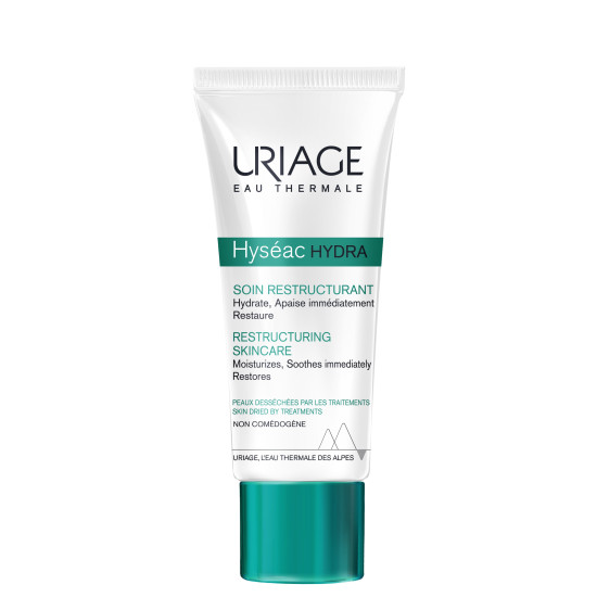 URIAGE HYSEAC HYDRA RESTRUCTURING SKINCARE хидратиращ реструктуриращ крем за лице за раздразнена кожа склонна към акне 40 мл