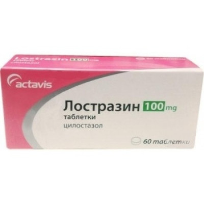 ЛОСТРАЗИН табл 100 мг х 60 бр