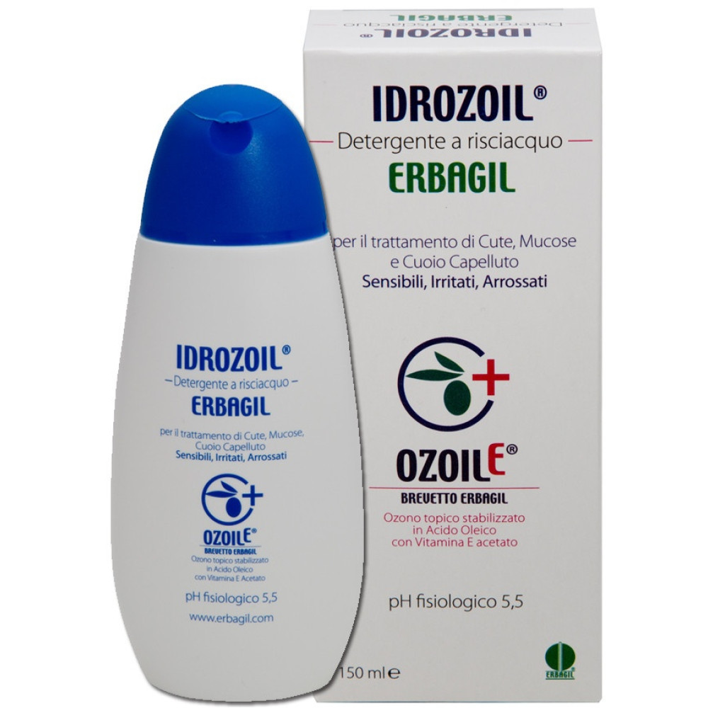 Idrozoil (Идрозоил) измиващ продукт при сърбящи и възпалени лигавици, кожи и скалп 150мл. -