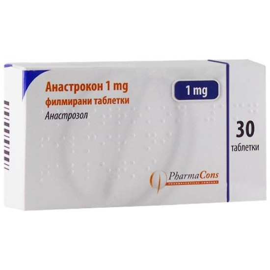 АНАСТРОКОН табл 1 мг х 30 бр