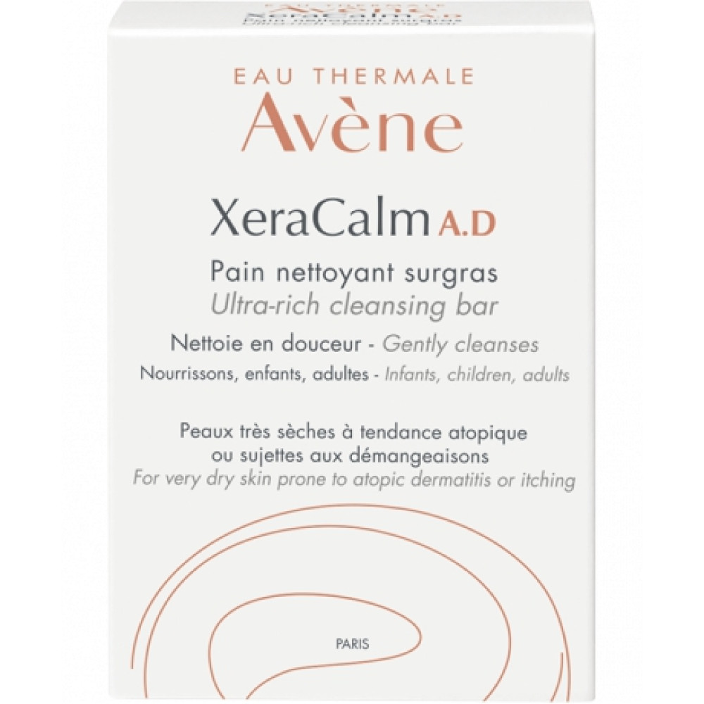Avene XeraCalm A.D. Сапун за много суха, чувствителна и склонна към атопия и сърбежи кожа 100 грама - Сапуни