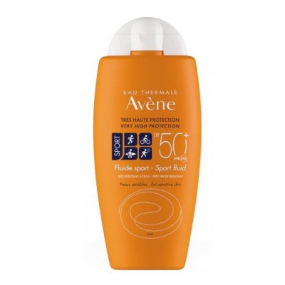 АВЕН SPORT FLUID SPF50+ слънцезащитен флуид за чувствителна кожа 100 мл