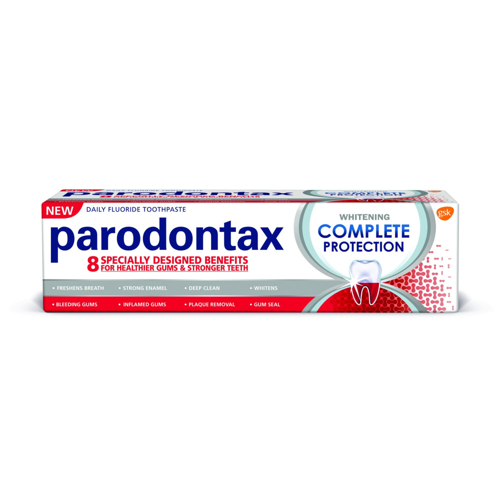 Parodontax Complete Protection Whitening паста за зъби с осем полезни действия 75мл. -