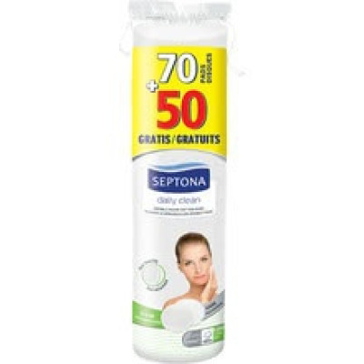 SEPTONA DUO ТАМПОНИ ЗА ГРИМ х 70+50 бр
