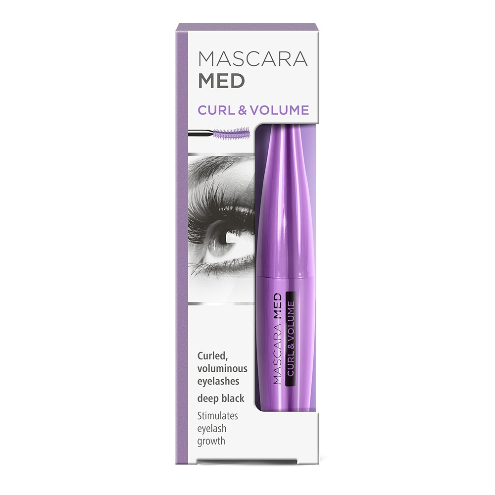 Mascara Med Curl & Volume Спирала за извити и обемни мигли х7 мл - Декоративна козметика Mascara Med Curl & Volume Спирала за извити и обемни мигли х7 мл - Декоративна козметика