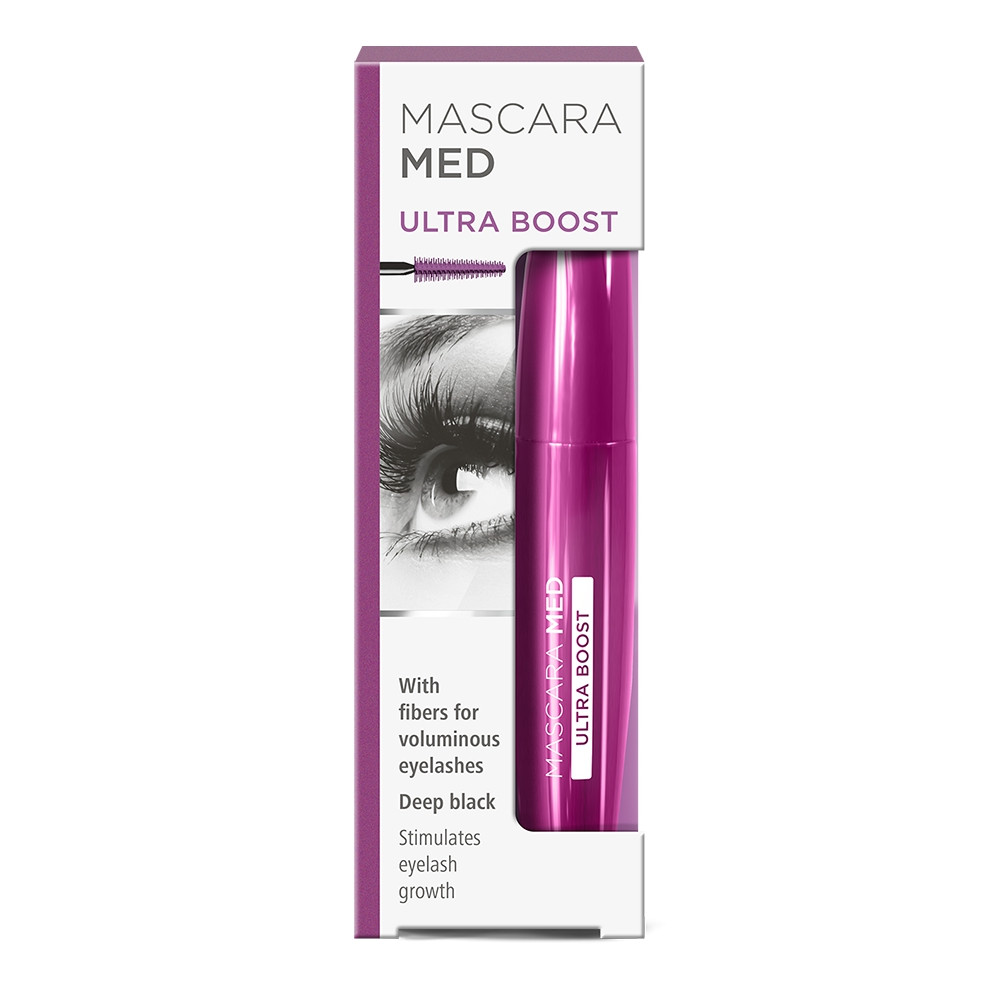 Mascara Med Ultra Boost Спирала за впечатляващ обем и дължина на миглите х10 мл - Декоративна козметика
