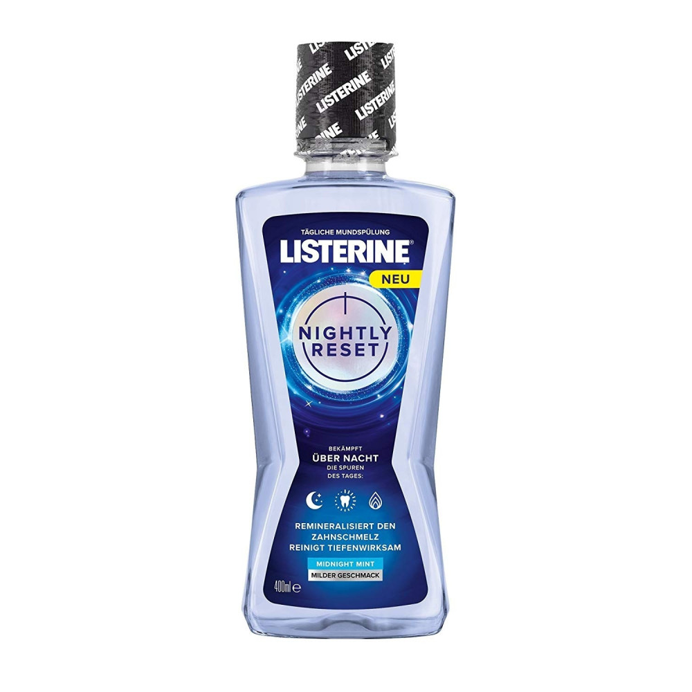 Listerine Nightly Reset вода за уста, за дълбоко почистване 400мл. -