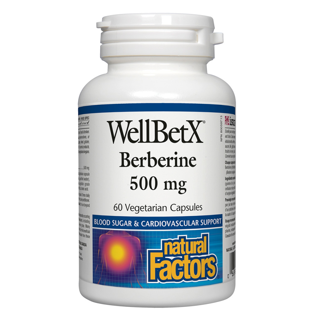 Берберин За нормалните нива на кръвната захар и холестерола 500 мг х60 капсули - Храносмилане