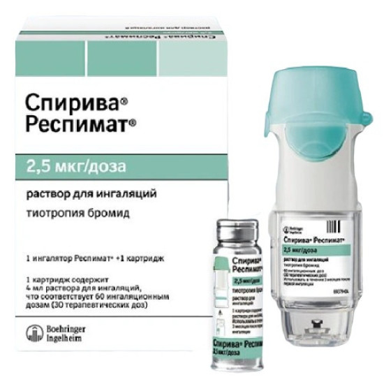 СПИРИВА РЕСПИМАТ ПЪЛНИТЕЛ инхалер