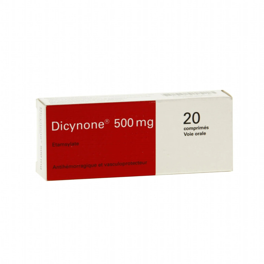 Dicynone 500 mg. 20 tab. / Дицинон 500 мг. 20 табл. - Лекарства с рецепта