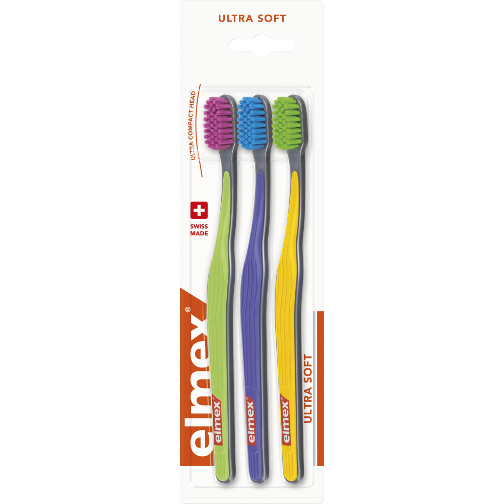 Elmex Ultras Soft четка за зъби ултра софт х 3 броя -