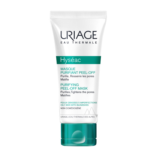 URIAGE PURIFYING PEEL-OFF MASK почистваща пилинг маска за лице при комбинирана и мазна кожа склонна към несъвършенства 50 мл