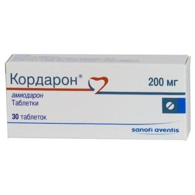 КОРДАРОН табл 200 мг х 30 бр