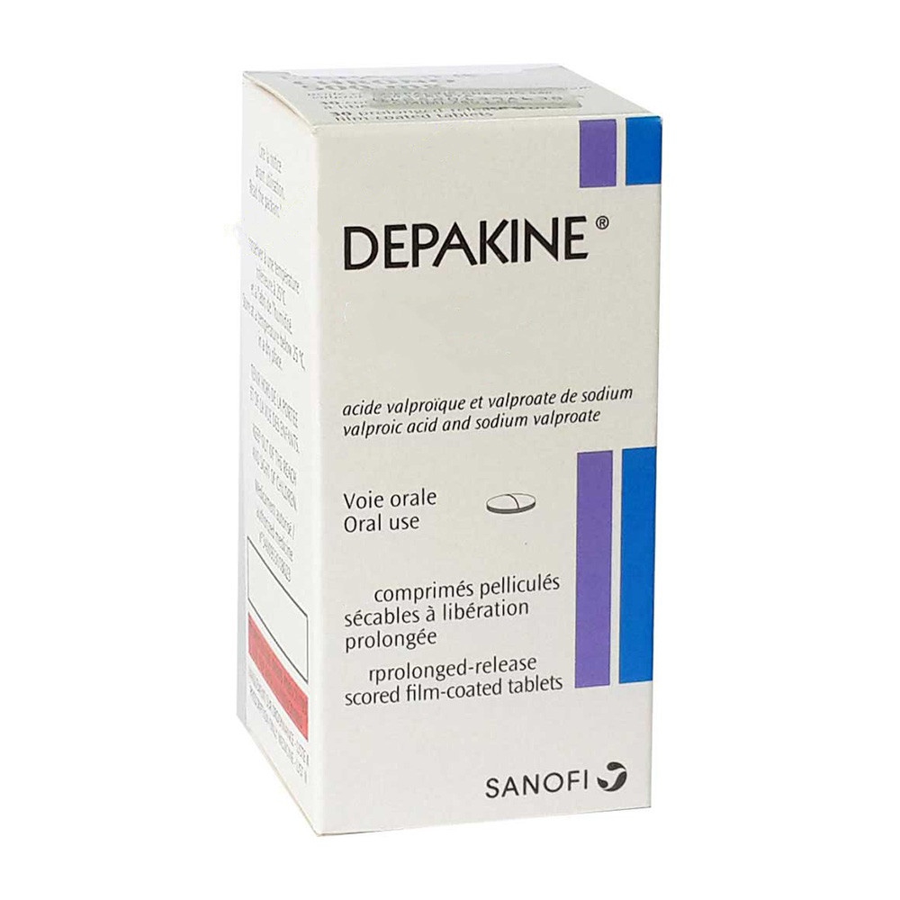 Depakine 500 mg. 40 tab. / Депакин 500 мг. 40 табл. - Лекарства с рецепта