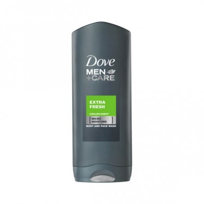 ДАВ MEN+CARE EXTRA FRESH REFRESHING душ-гел за лице и тяло за мъже 250 мл