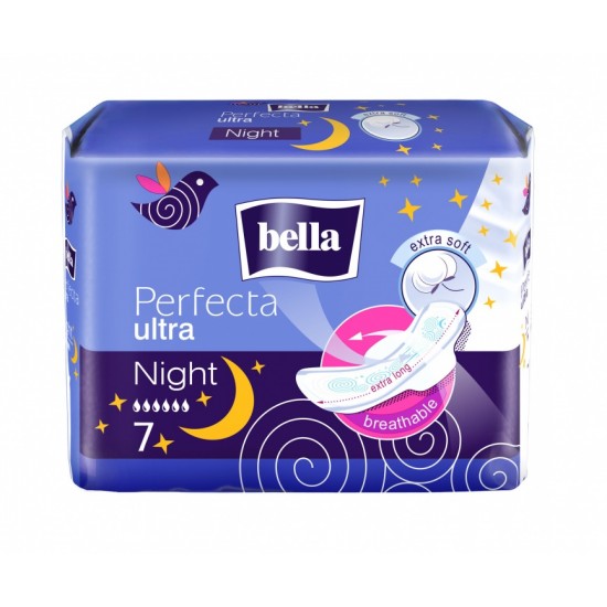ᐉ ДАМСКИ ПРЕВРЪЗКИ БЕЛЛА PERFECTA ULTRA NIGHT копринени х 7 бр