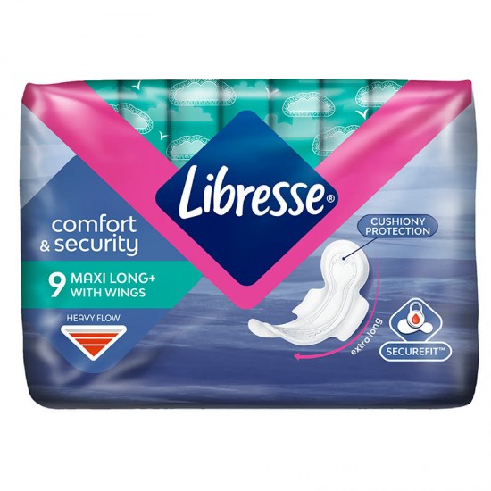 ДАМСКИ ПРЕВРЪЗКИ ЛИБРЕС MAXI LONG PLUS comfort & secutiry х 9 бр