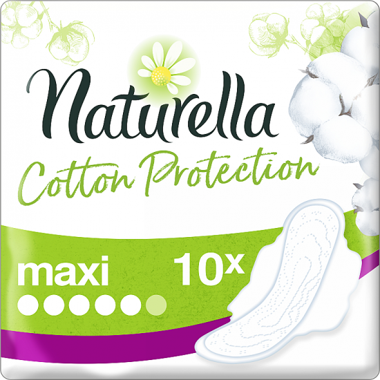 ᐉ ДАМСКИ ПРЕВРЪЗКИ НАТУРЕЛА COTTON maxi х 10 бр