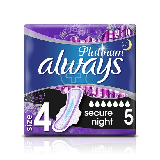 ДАМСКИ ПРЕВРЪЗКИ ОЛУЕЙС PLATINUM NIGHT secure х 5 бр