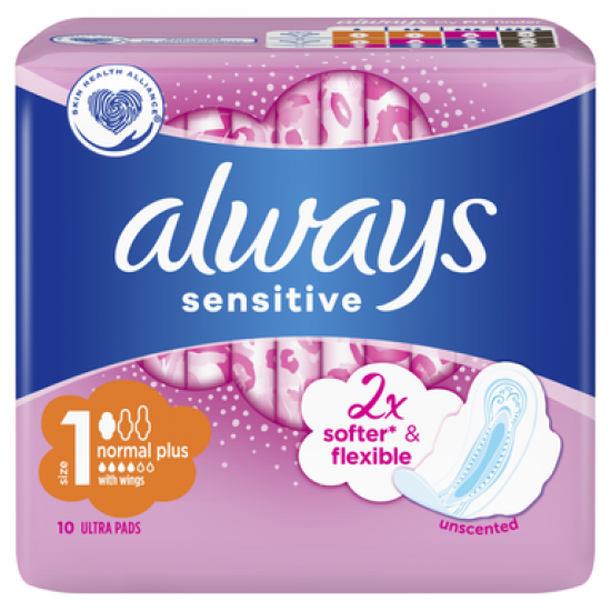 ДАМСКИ ПРЕВРЪЗКИ ОЛУЕЙС ULTRA Normal sensitive х 10 бр