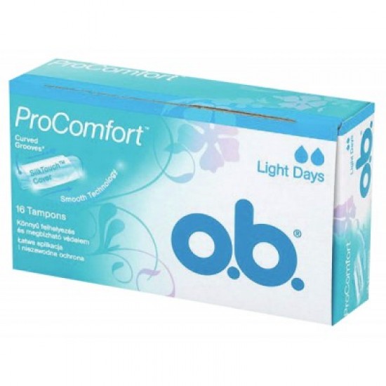 ДАМСКИ ТАМПОНИ О.В. PRO COMFORT light days x 16 бр