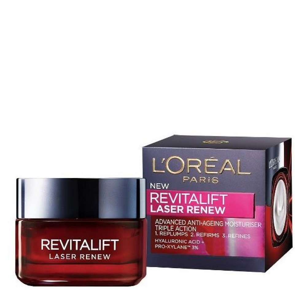 ЛОРЕАЛ REVITALIFT LASER мини дневен крем против бръчки 15 мл - Грижа за лицето